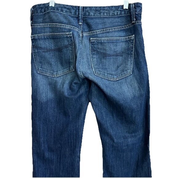 Womens Gap 1969 Jeans Long & Lean Denim Flared 29/8r Measures 33x33 - Picture 5 of 16